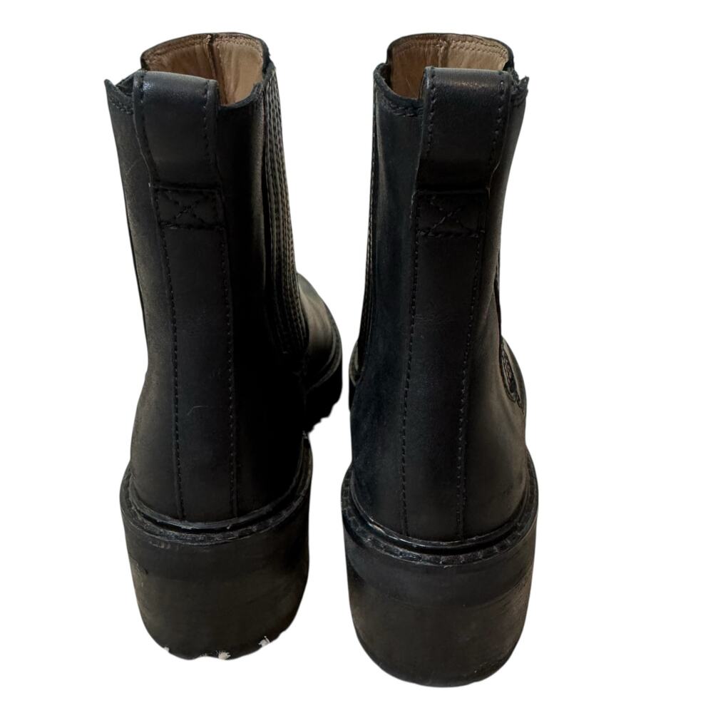 MADEWELL The Gwenda Platform Ankle Boot True Black Size 7 - Picture 6 of 11